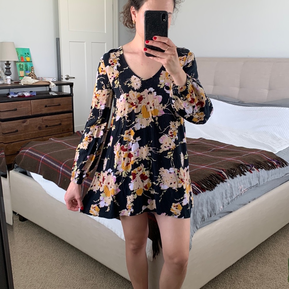 Billabong Sweet Tomorrow floral mini dress
